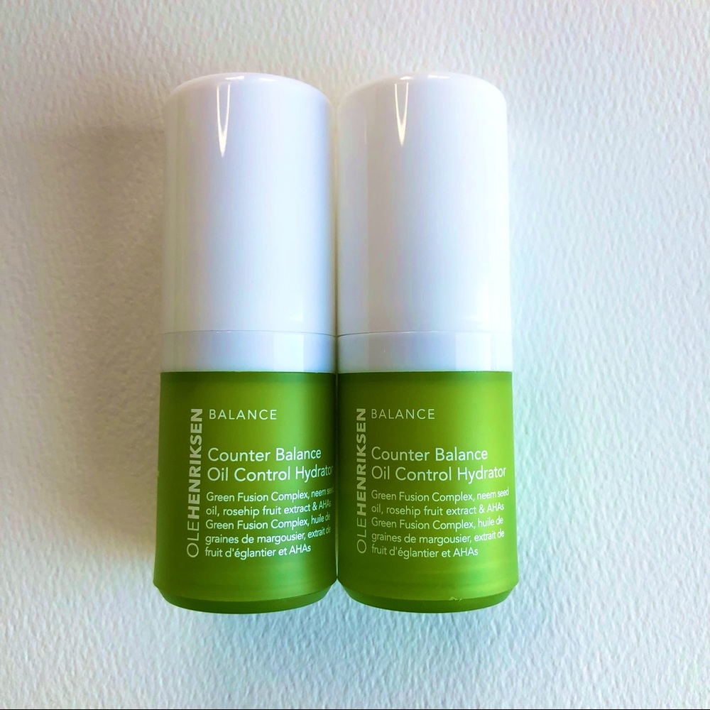 Two OLE HENRIKSEN Counter Balance Oil Control Hydrator Facial Moisturizer